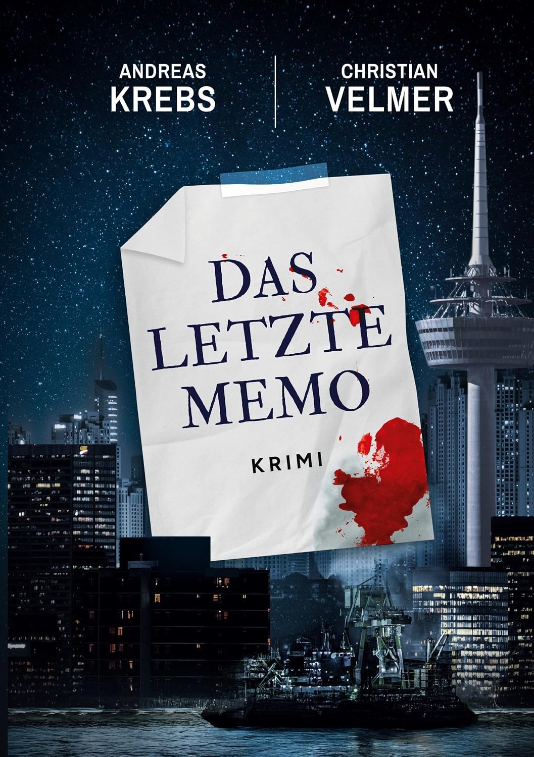Buchcover: Das letzte Memo von Andreas Krebs und Christian Velmer