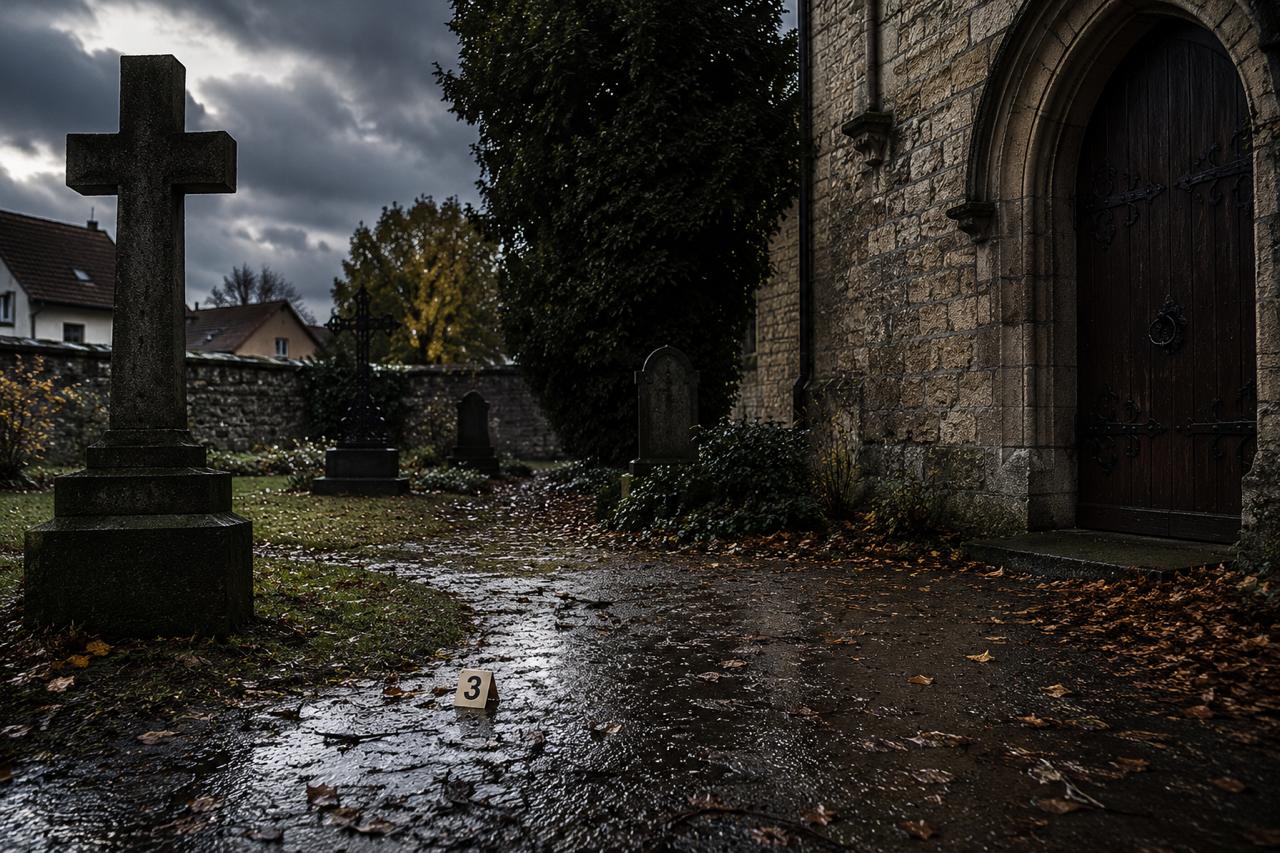 Friedhof bei Nacht